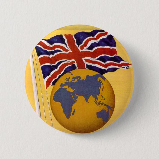 帝国航空 缶バッジ (正面)