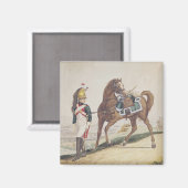 帝国軍フランスのの竜騎兵 マグネット (正面/裏面)