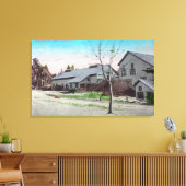 帝国鉱山の外観 キャンバスプリント (インサイチュ (リビング))