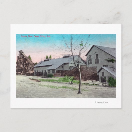 帝国鉱山の外観 ポストカード (正面)