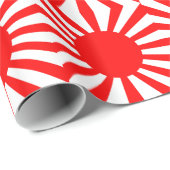 帝国陸軍の軍旗日本の。 ラッピングペーパー (ロールコーナー)