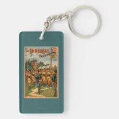 帝国Burlesquersの女性の兵士の演劇 キーホルダー (裏面)