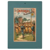 帝国Burlesquersの女性の兵士の演劇 クリップボード (裏面)