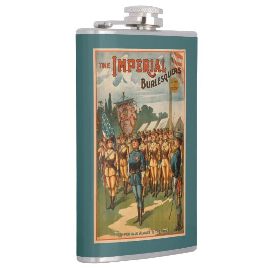 帝国Burlesquersの女性の兵士の演劇 フラスク (右)