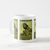 帝王は男必要 コーヒーマグカップ (正面左)