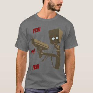 席の席の席レーザーレーダー銃のロボット Tシャツ