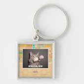 席の席の席 キーホルダー (正面)