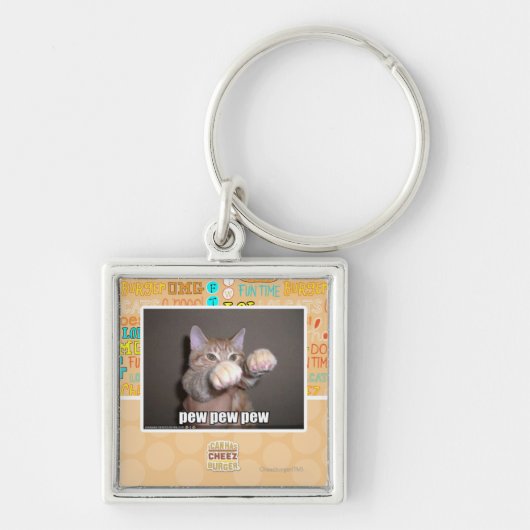 席の席の席 キーホルダー (正面)