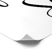 席へようこそ ウェディングサイン ポスター (角)