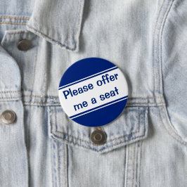 席を下さい 缶バッジ