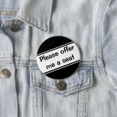 席を譲って下さい 缶バッジ (インサイチュ)