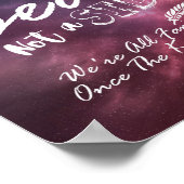 席を選んで、陣営を選ばない ウェディングスターズ ギャラクシー ネビュラ ポスター (角)