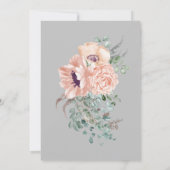 席次表 カード Lovely カリグラフィー (裏面)