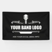 帯のロゴ – 背景色を選択 横断幕 (横)