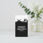 帯シルエット名刺 名刺 (スタンド正面)