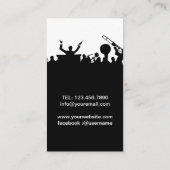 帯シルエット名刺 名刺 (裏面)