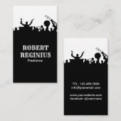 帯シルエット名刺 名刺 (正面/裏面)