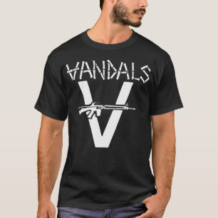 帯ステンシル – 白 Tシャツ