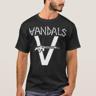 帯ステンシル – 白 Tシャツ