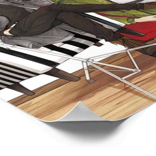 帯与え ポスター (角)