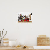 帯与え ポスター (キッチン)