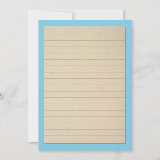 帯出券の卒業パーティーの青書の招待 招待状 (裏面)