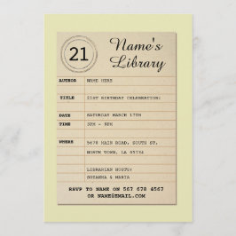 帯出券の本の誕生会の作家の招待 招待状