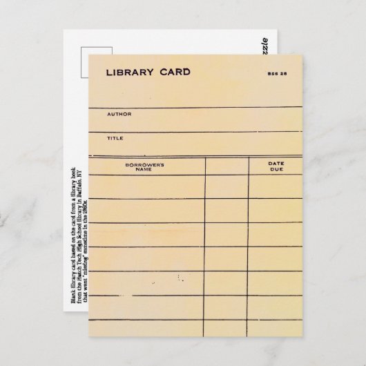 帯出券BSS 28 ポストカード (正面/裏面)