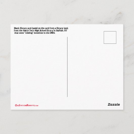 帯出券BSS 28 ポストカード (裏面)