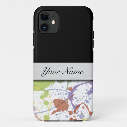 帯出登録者とのモノグラムのiPhone 5の場合 Case-Mate iPhoneケース (裏面)