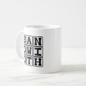 帯域幅、データ転送レート コーヒーマグカップ (正面左)