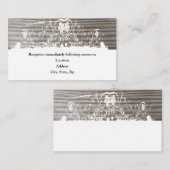 帯木受付エリアカード エンクロージャーカード (正面/裏面)