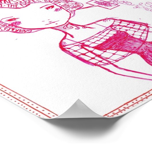 帯毛 ポスター (角)