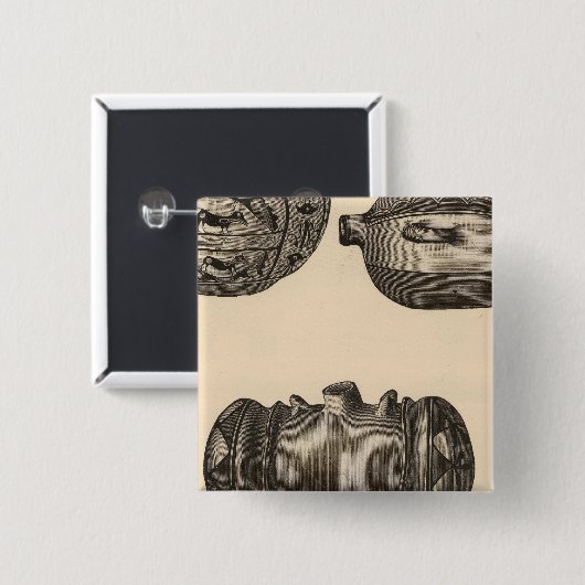 帯焼 缶バッジ (正面&裏面)