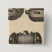 帯焼 缶バッジ (正面)