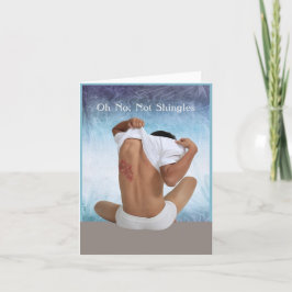 帯状疱疹でカードマンが上手になる サンキューカード