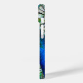 帯電ピーコックヘッド Case-Mate iPhoneケース (裏面 / 左)