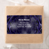 帯電フラクタルデザインの新しいアドレス ラベル (インサイチュ)