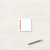 帯 ポストイット (デスク上)