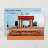 帰りのない門 オウイダ フベニン ポストカード (正面/裏面)