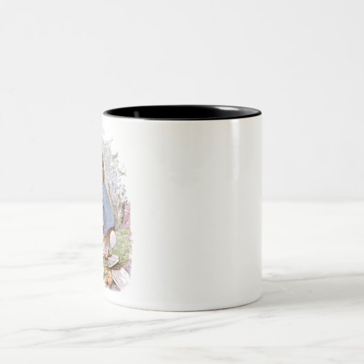 帰り道でピーターは玉ねぎを落とした ツートーンマグカップ (中央)