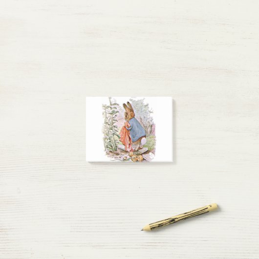 帰り道、ピーターはタマネギをほとんど落とした ポストイット (デスク上)