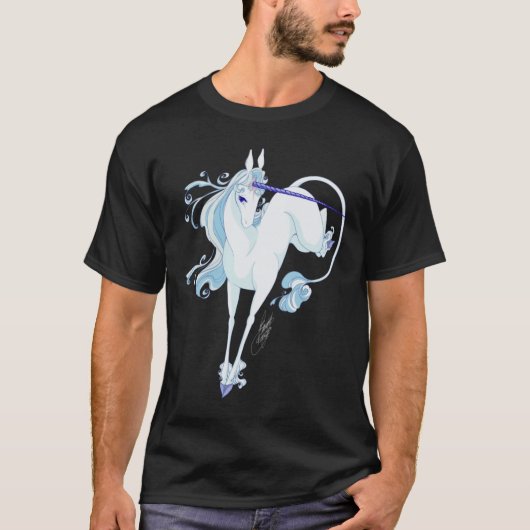 帰宅する最後のユニコーンリ 単品版 Tシャツ (正面)