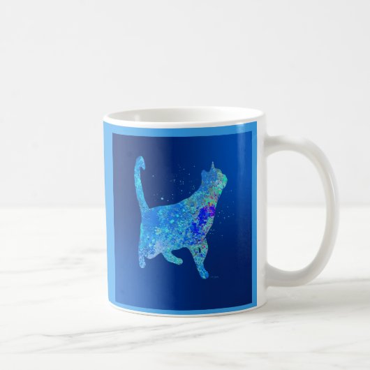 帰宅する青猫 コーヒーマグカップ (右)