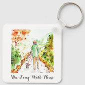 帰宅への長い道のり キーホルダー (裏面)