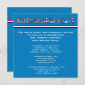 帰宅パーティーの招待状 招待状 (正面/裏面)