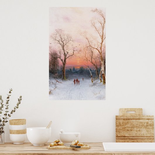 帰宅中 ポスター (キッチン)