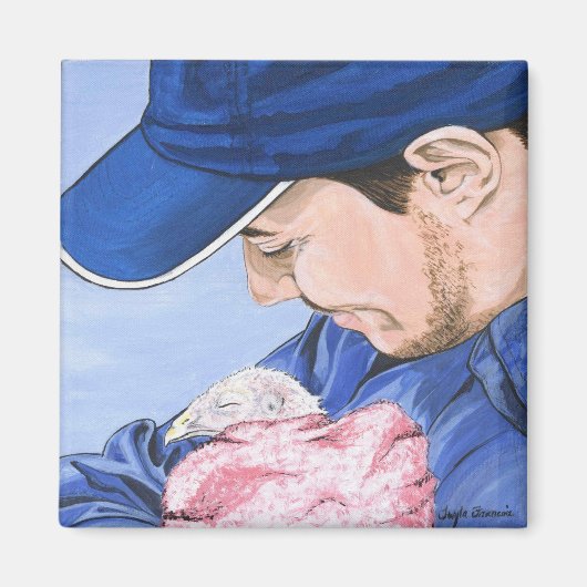 帰宅中 マグネット (正面)