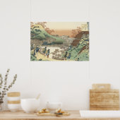 帰宅女性（キャンバス） ポスター (キッチン)