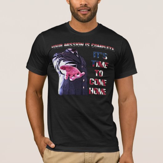 「帰宅時来間」 Tシャツ (正面)